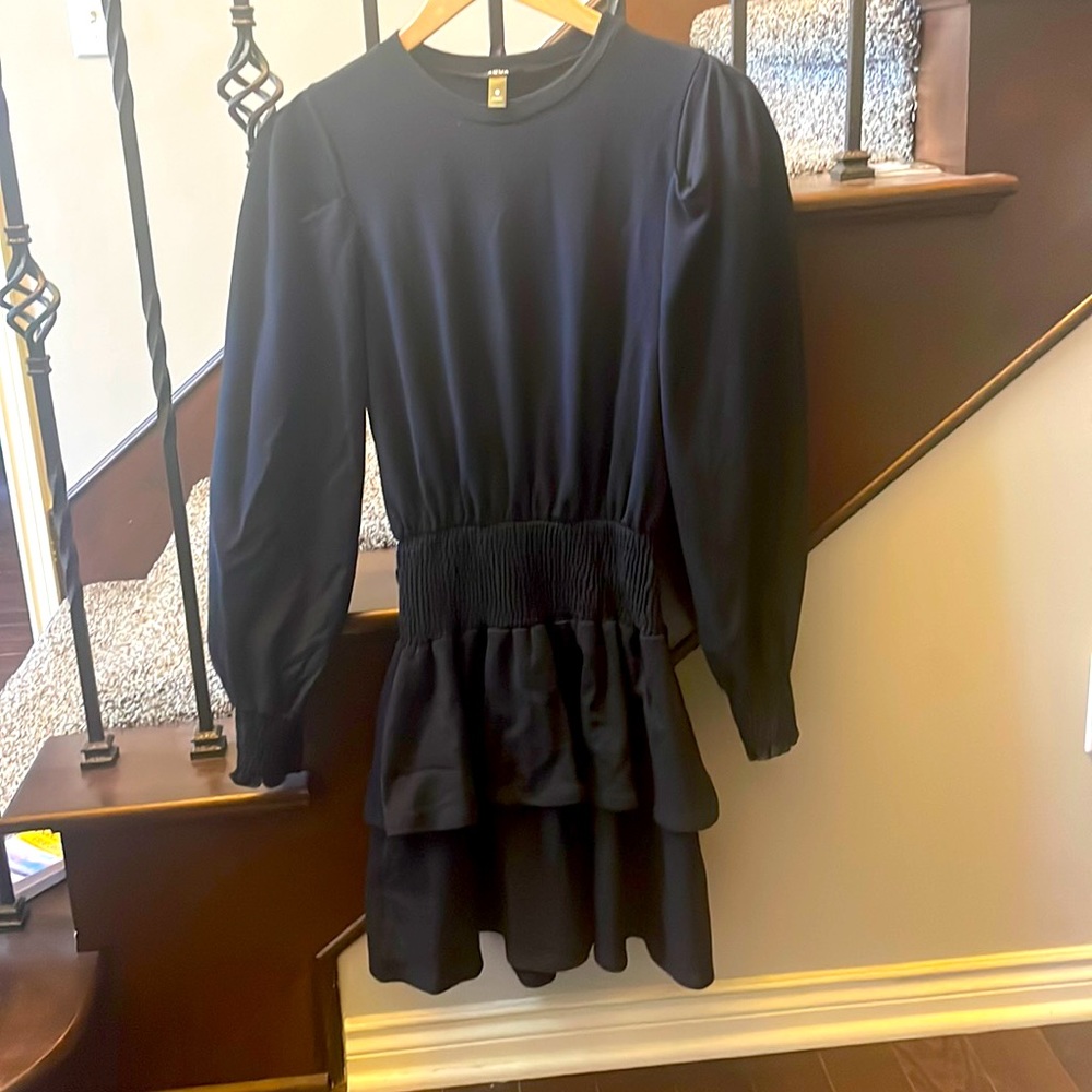 AQUA Ruffle dress